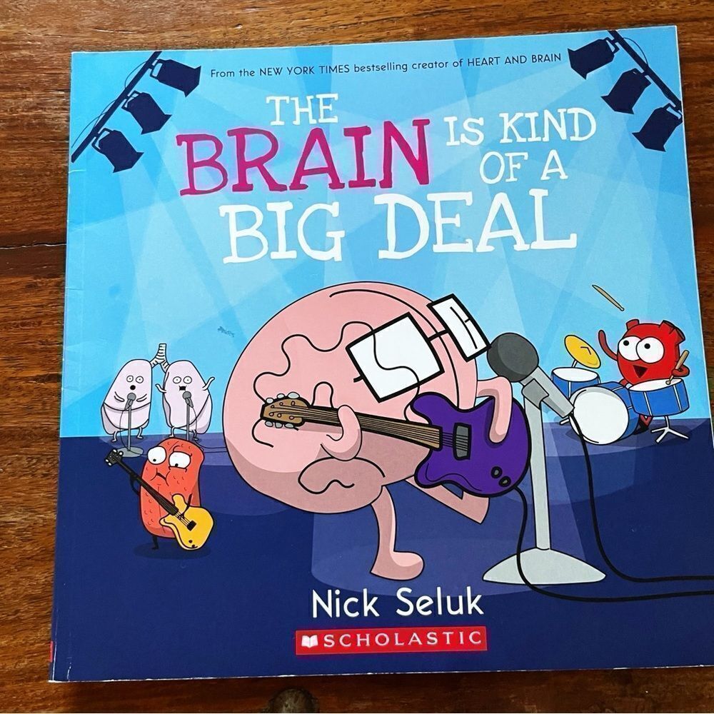 Scholastic Paperback Nick Seluk The Brain is Kind of a Big Deal